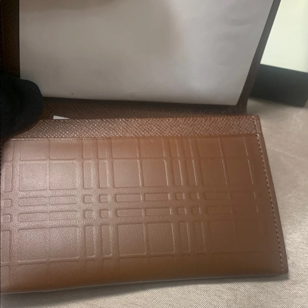Burberry Brown Leather Wallet
